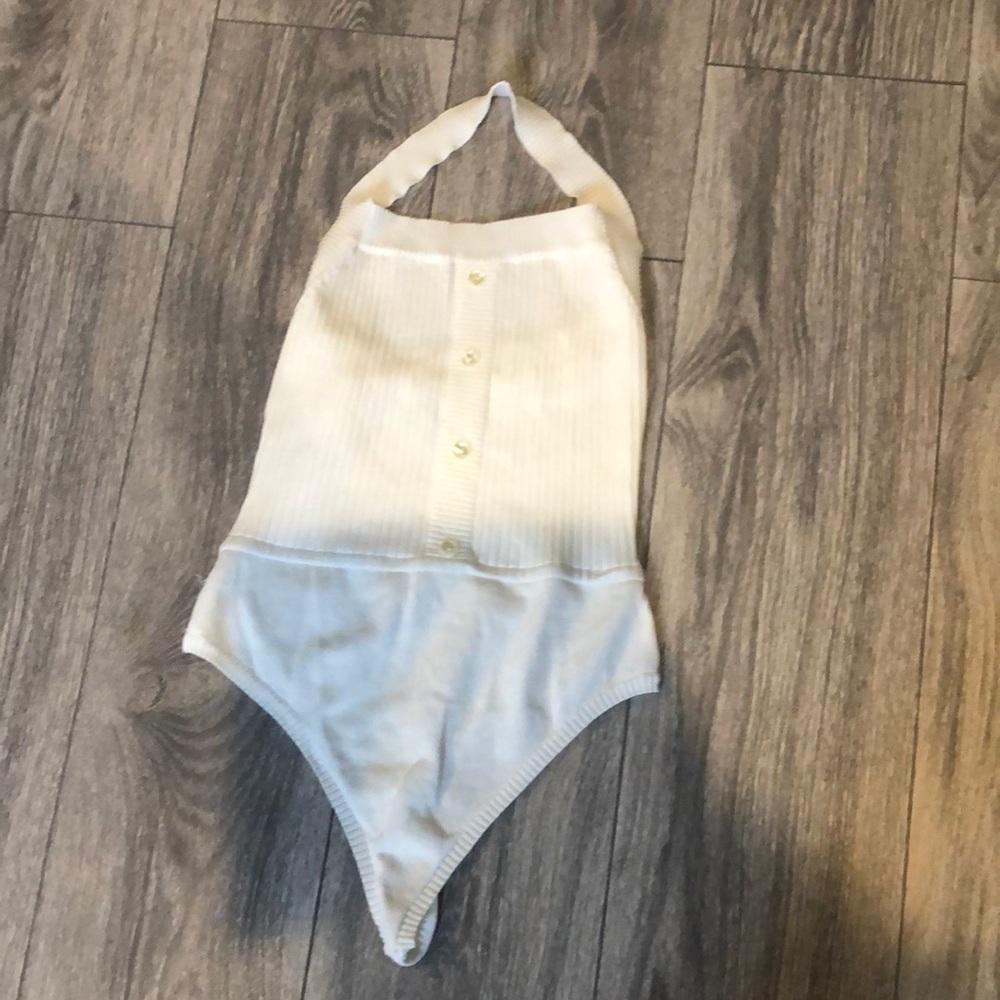 Emory Park size small white bodysuit